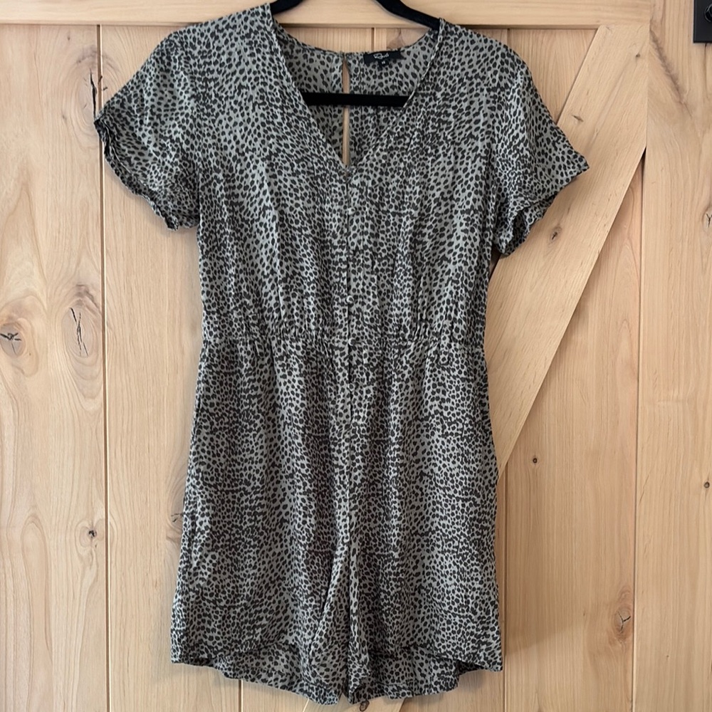 Rails Sophie Lynx Romper. XS. EUC.